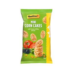 Tastino Mini maiswafels tomaat-olijf