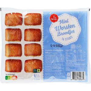 1 de Beste Worstenbroodjes mini 16 st.