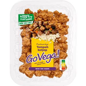 Go Vega Tempeh blokjes ketjap
