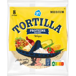 AH Tortilla proteïne wraps naturel medium