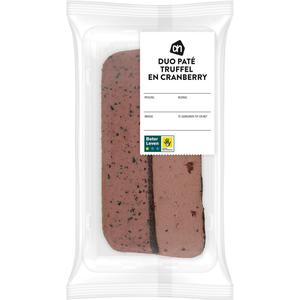 AH Duo paté truffel en cranberry