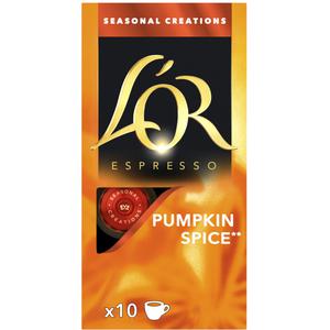 L'OR Espresso pumpkin spice capsules