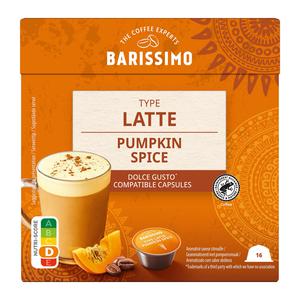Barissimo Koffiecapsules latte pumpkin spice