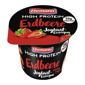Ehrmann High protein yoghurt aardbei