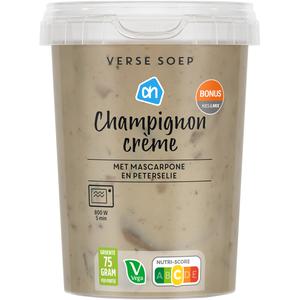 AH Verse soep champignon crème