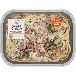 AH Verse maaltijd linguini carbonara
