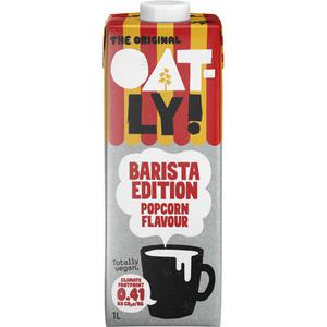 Oatly! Barista popcorn