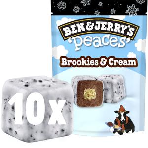 Ben & Jerry's Peaces brookies & cream