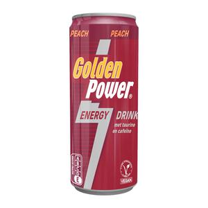 Golden Power Energydrink peach