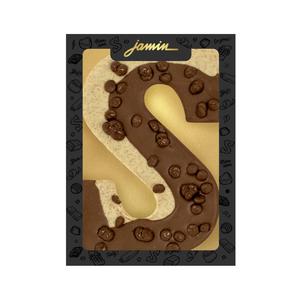 Jamin Chocoladeletter Zeeuwse bolus melk & wit