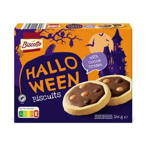 Biscotto Halloween biscuits cocoa cream