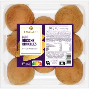 AH Excellent Mini brioche broodjes