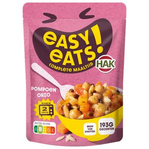 Hak Easy eats pompoen orzo