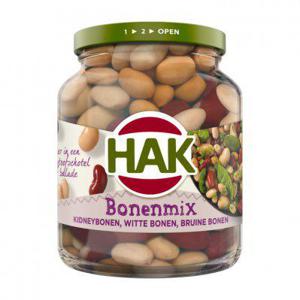 Hak Bonenmix kidney-, witte-, bruine bonen