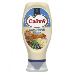 Calvé Saus squeeze mayonaise licht & romig