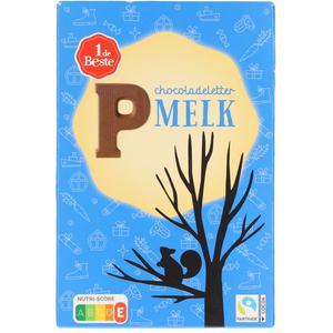 1 de Beste Chocoladeletter melk p