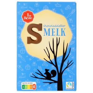 1 de Beste Chocoladeletter melk s