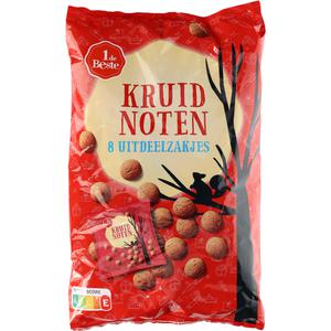 1 de Beste Kruidnoten uitdeelzakjes 8 st.