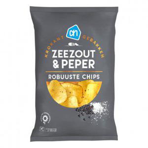 AH Robuuste chips zeezout en peper