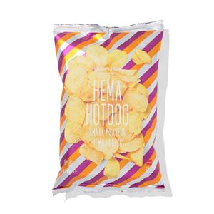 Hema Ribbelchips hotdog