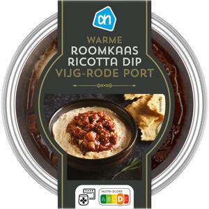 AH Warme roomkaas ricotta vijg-rode port