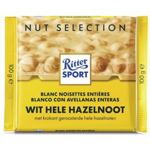 Ritter Sport Nut selection wit-hazelnoot