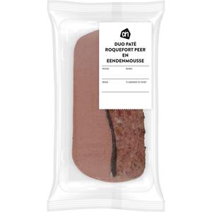 AH Duo paté roquefort peer en eendenmousse