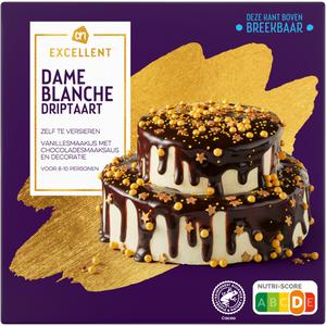 AH Excellent Dame blanche driptaart