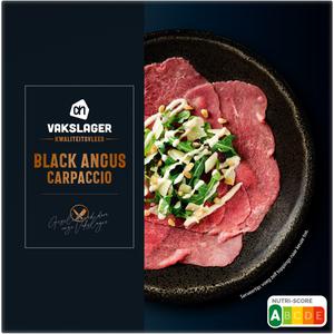 AH Vakslager Black angus carpaccio