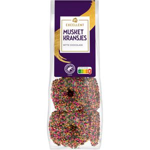 AH Excellent Musket kransjes witte chocolade