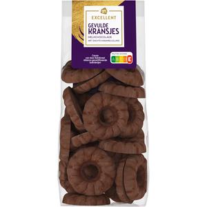 AH Excellent Gevulde kransjes melkchocolade