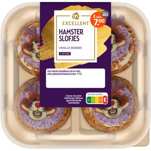 AH Excellent Hamster slofjes vanille bosbes