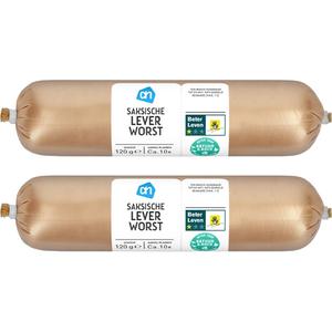 AH Saksische leverworst 2-pack