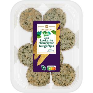 AH Excellent Terra mini krokante champignonburgertjes