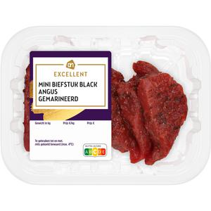 AH Excellent Mini biefstuk black angus gemarineerd