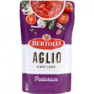 Bertolli Saus in zak knoflook