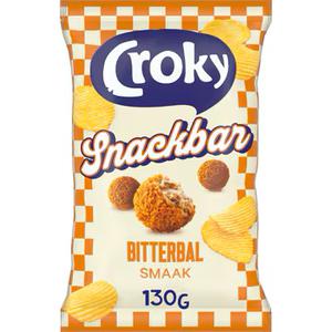 Croky Chips Snackbar Bitterbal