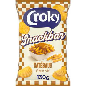 Croky Chips Snackbar Satésaus