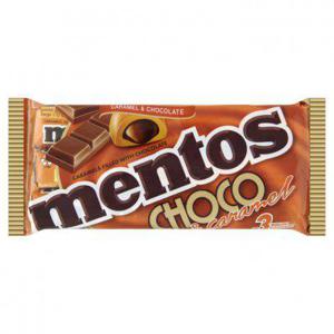 Mentos Choco & caramel filled with chocolate