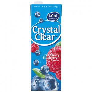 Crystal Clear Raspberry blueberry pak