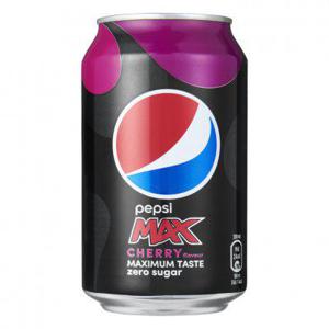 Pepsi Max cola cherry blik