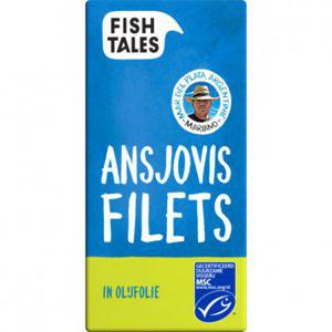 Fish Tales Ansjovis filets in olijfolie MSC