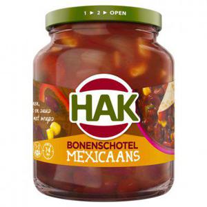 Hak Bonenschotel Mexicaans