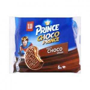 Prince Choco chocolade 6 koeken