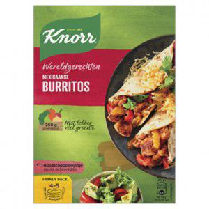 Knorr Wereldgerecht Mexicaanse burritos family