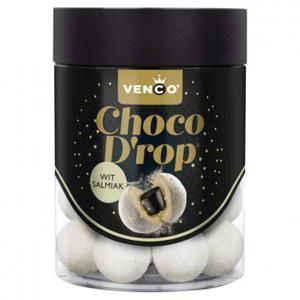 Venco Choco drop wit salmiak