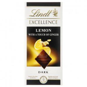 Lindt Excellence ginger lemon