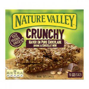 Nature Valley Crunchy haver en pure chocolade