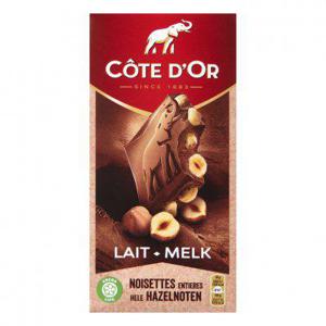 Côte d'Or Bloc chocolade reep melk hele hazelnoten