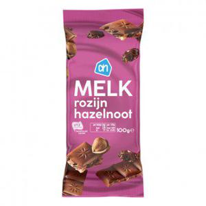 AH Melk rozijn hazelnoot